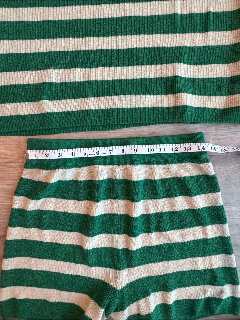 Free People Malibu Striped Surf Sweater Set L - Picture 4 of 7